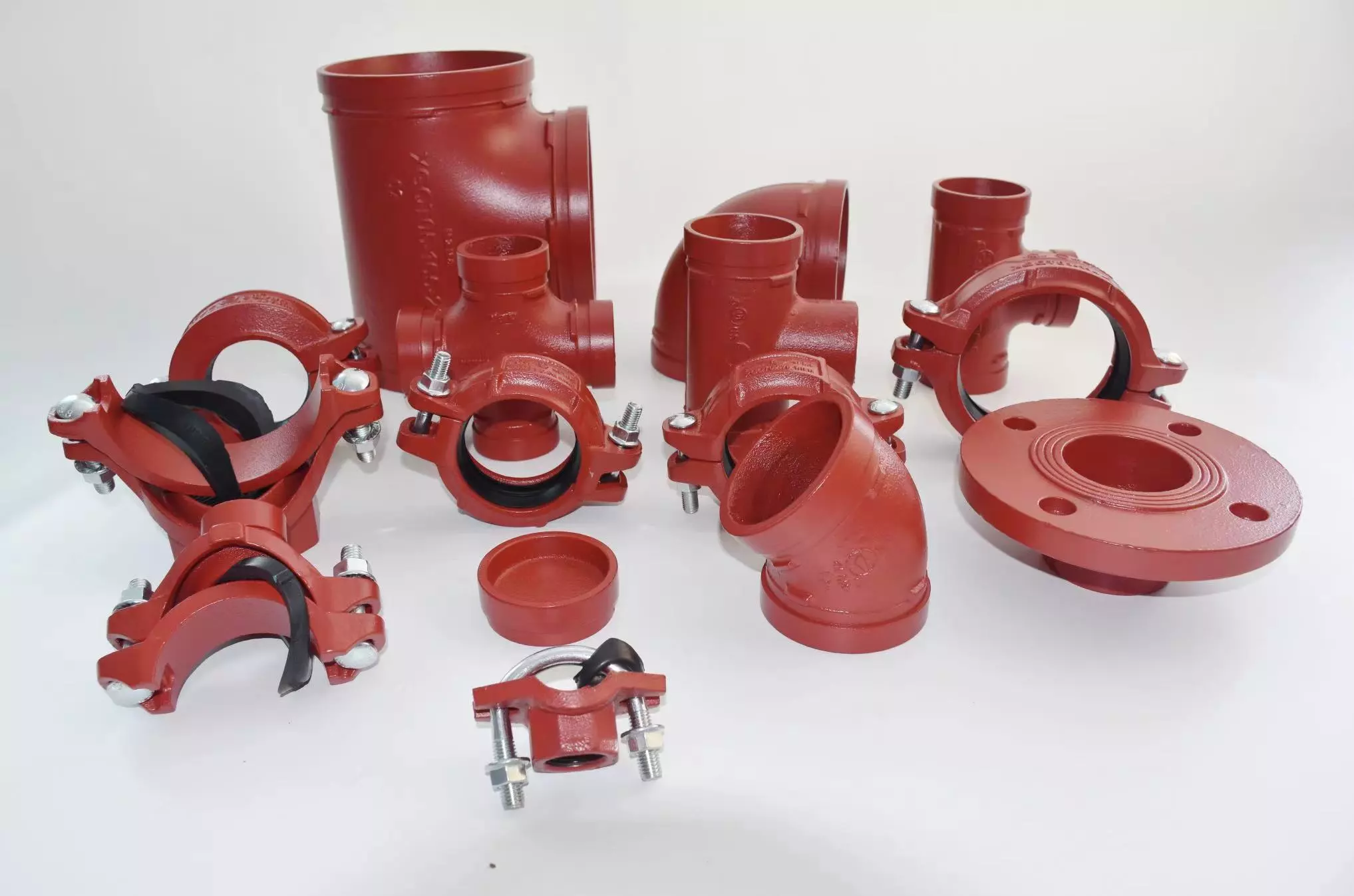 <br />
Ductile iron Grooved fittings for fire protection